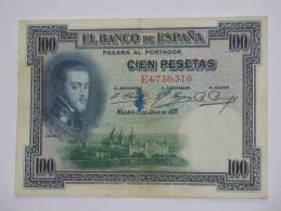 ESPAGNE. 100 Pesetas - Cien Pestas - 1.7.1925. - 100 Pesetas