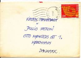 Norway Cover Sent To Denmark Oslo 12-12-1983 - Covers & Documents