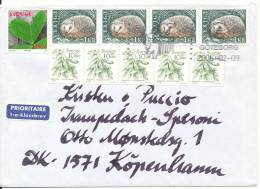 Sweden Cover Sent To Denmark Göteborg 9-2-2006 - Storia Postale