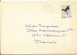 Norway Cover Sent To Denmark Oslo 20-12-1982 - Cartas & Documentos