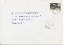 Norway Cover Sent To Denmark Leirsund 20-12-1983 - Cartas & Documentos