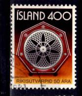 Iceland 1980 400k  State Broadcasting Service Issue #537 - Gebraucht