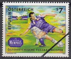 Specimen, Austria Sc1754 Soccer, Sports - Beroemde Teams