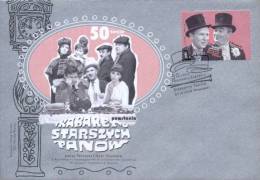 POLAND 2008 FDC 50TH ANNIVERSARY OF POLISH THEATRE GROUP KABARET STARSZYCH PANOW CABARET OF ELDERLY GENTLEMEN - FDC