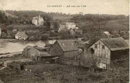 N°22743 -cpa La Gacilly -joli Coin Sur L'Aft- - La Gacilly