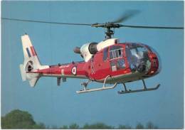 Thème - Transport - Hélicoptère - Ed. Skilton N° 382/R3 - Westland Gazelle HT.3, School Of Shawbury - Hélicoptères