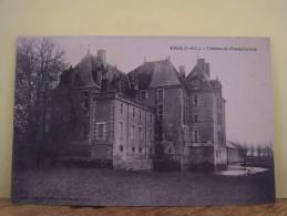 CLERE (INDRE ET LOIRE) CHATEAU DE CHAMPCHEVRIER. - Cléré-les-Pins