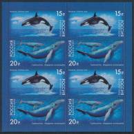 RUSSIA 2012, Fauna Of Russia - Polar Whales Sheetlet** - Fauna Artica