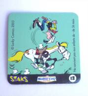 1 MAGNET LUCKY LUKE - 13 - 2003 - STAKS - MAITRE COQ - Objets Publicitaires