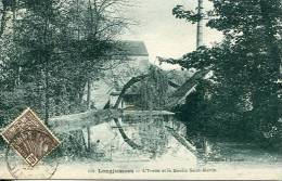 N°22779 -cpa Longjumeau -l'Yvette Et Le Moulin Saint Martin- - Water Mills