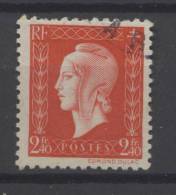 YT N° 693 OBL COTE YT 0&euro;15 1945 - Used Stamps