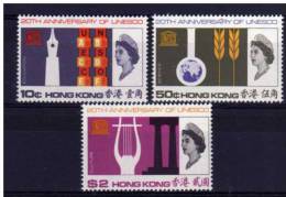 Hong Kong - 1966 - 20th Anniversary Of UNESCO - MH - Unused Stamps