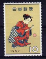 Japan - 1957 - Philatelic Week - MH - Ongebruikt