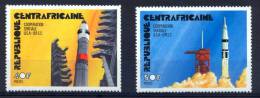 CENTRAL AFRICA 1976  USA-USSR Space Cooperation MNH - United States