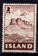 Iceland 1947 2k  Airmail Issue #C25 - Posta Aerea