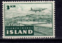 Iceland 1947 3k  Airmail Issue #C26 - Airmail