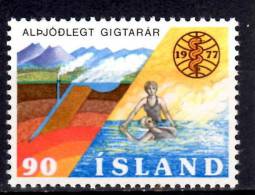 Iceland 1977 90k  Hot Springs Issue #502 - Gebruikt