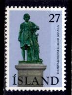 Iceland 1975 27k  Thorvaldsen Statue Issue #487 - Neufs