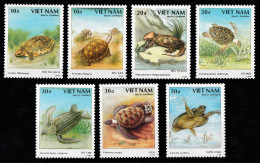 1988 Vietnam Tartarughe Turtles Tortues Set MNH** Po82 - Turtles