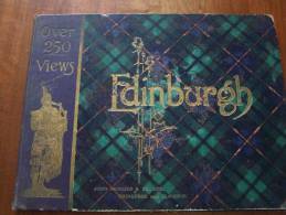 EDINBURGH AND VICINITY - AN ALBUM CONTAINING OVER 250 VIEWS - JOHN MENZIES § CO Guide Principal Places Plan - Culture