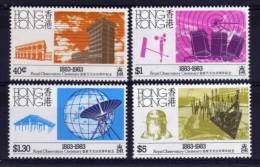 Hong Kong - 1983 - Centenary Of Hong Kong Observatory - MNH - Neufs