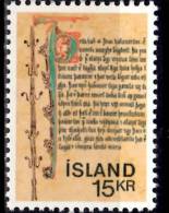 Iceland 1970 15k Manuscripts Issue #418 - Used Stamps