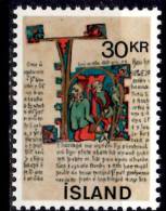 Iceland 1970 30k Manuscripts Issue #419 - Unused Stamps