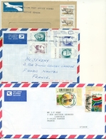 South Africa 1992 11 Covers Cape Town Christmas Bicycle Postman Frog Nobel - Storia Postale