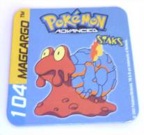 MAGNET POKEMON - MAGCARGO 104 - 2003 - STAKS - Advertentie