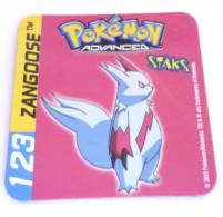 MAGNET POKEMON - ZANGOOSE 123 - 2003 - STAKS - Advertentie