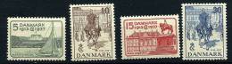 Danemark ** N° 249 à 252 - Jubilé Du Roi Christian X  ( + Value) - Ungebraucht