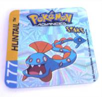 MAGNET POKEMON - HUNTAIL 177 - 2003 - STAKS METALLISE BRILLANT - Advertentie