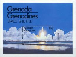 GRENADA GRENADINES 1981 Space Shuttle MNH - Sud America