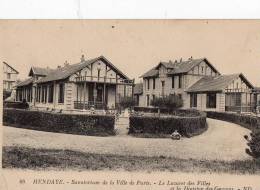 64 HENDAYE - Sanatorium De La Ville De Paris - Le Lazaret Des Filles Et La Division Des Garçons - Hendaye