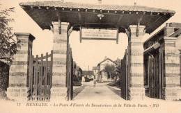 64 HENDAYE - La Porte D'entrée Du Sanatorium De La Ville De Paris - Hendaye