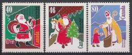 CANADA 1991 - Noël 1991 - 3v Neufs // Mnh - Unused Stamps