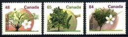 CANADA 1991 - Flore, Arbres En Fleur - 3v Neufs // Mnh - Unused Stamps