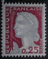 FRANCE 1960 " MARIANNE " DEFINITIVE. S.G. 1494 - PERF: 14 X 13 1/2. #02450 - 1960 Marianna Di Decaris