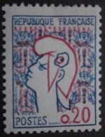 FRANCE 1961 " MARIANNE " DEFINITIVE. S.G. 1513 - PERF: 13. MM #02452 - 1961 Maríanne De Cocteau