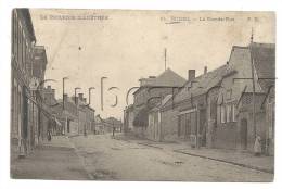 Roisel (80) : La Grande Rue En 1905 (animée) . - Roisel