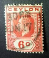 CEYLON 1912-25: Scott 204, O - FREE SHIPPING ABOVE 10 EURO - Ceylan (...-1947)