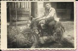 PHOTOGRAPHY - MOTORCYCLE, 8 X 5 Cm, Yugoslavia - Cycling