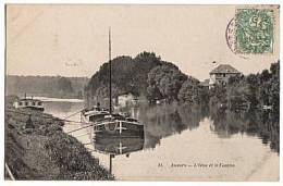 CPA 95 AUVERS - L Oise Et Le Casino - Auvers Sur Oise