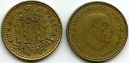 Espagne Spain 1 Peseta 1966 *68 KM 796 - 1 Peseta