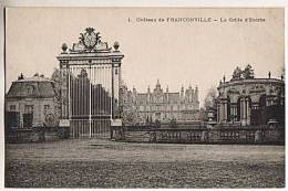 CPA 95 Chateau De FRANCONVILLE - La Grille D Entree (Saint Martin Du Tertre) - Saint-Martin-du-Tertre