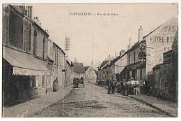 CPA 95 SURVILLIERS - Rue De La Gare - Survilliers