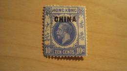 Great Britain - British Offices In China  1917  Scott #6  Used - Usados