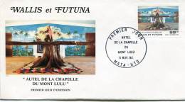 Wallis Et Futuna    FDC  5 Nov.84       Autel De La Chapelle Du Mont Lulu - FDC