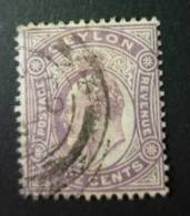 CEYLON 1904-10: Scott 181, O - FREE SHIPPING ABOVE 10 EURO - Ceylon (...-1947)