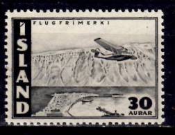 Iceland 1947 30a Airmail Issue #C22 - Poste Aérienne